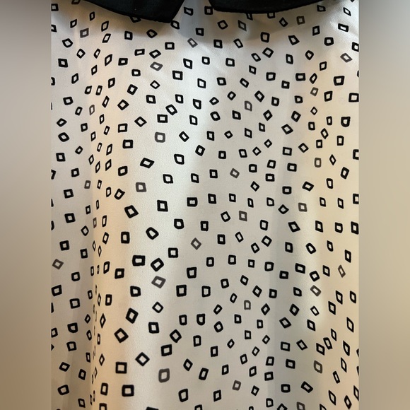 Jacob Blouse - White/Black - Picture 3 of 10